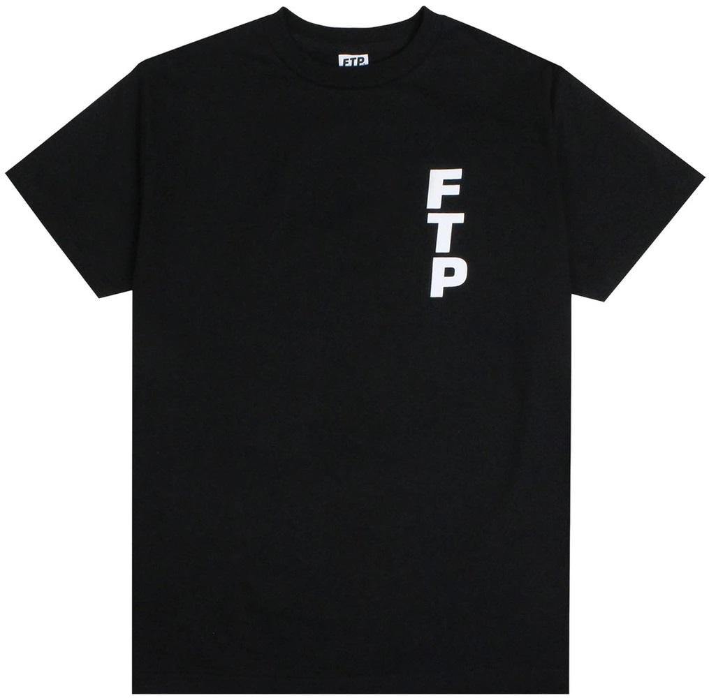 FTP Vertical Logo Tee Black