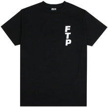 Load image into Gallery viewer, FTP Vertical Logo Tee Black - EdenClothingCo
