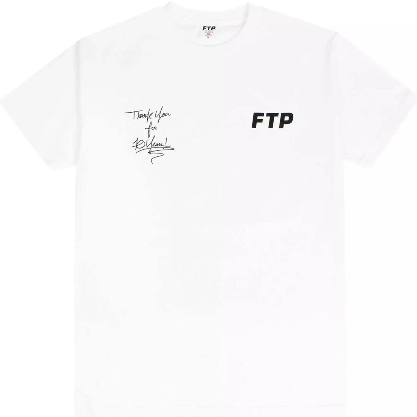FTP 10 Year Anniversary Thank You Tee