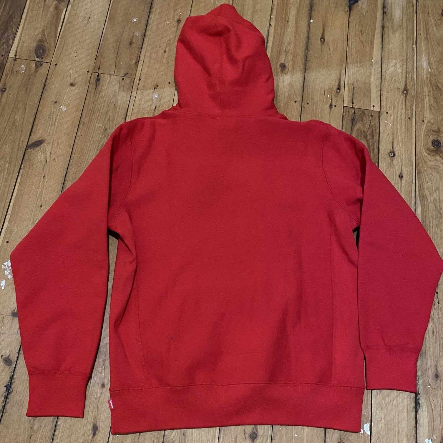 Supreme Bandana Box Logo Hooded Sweatshirt Red M L XL FW19 Hoodie