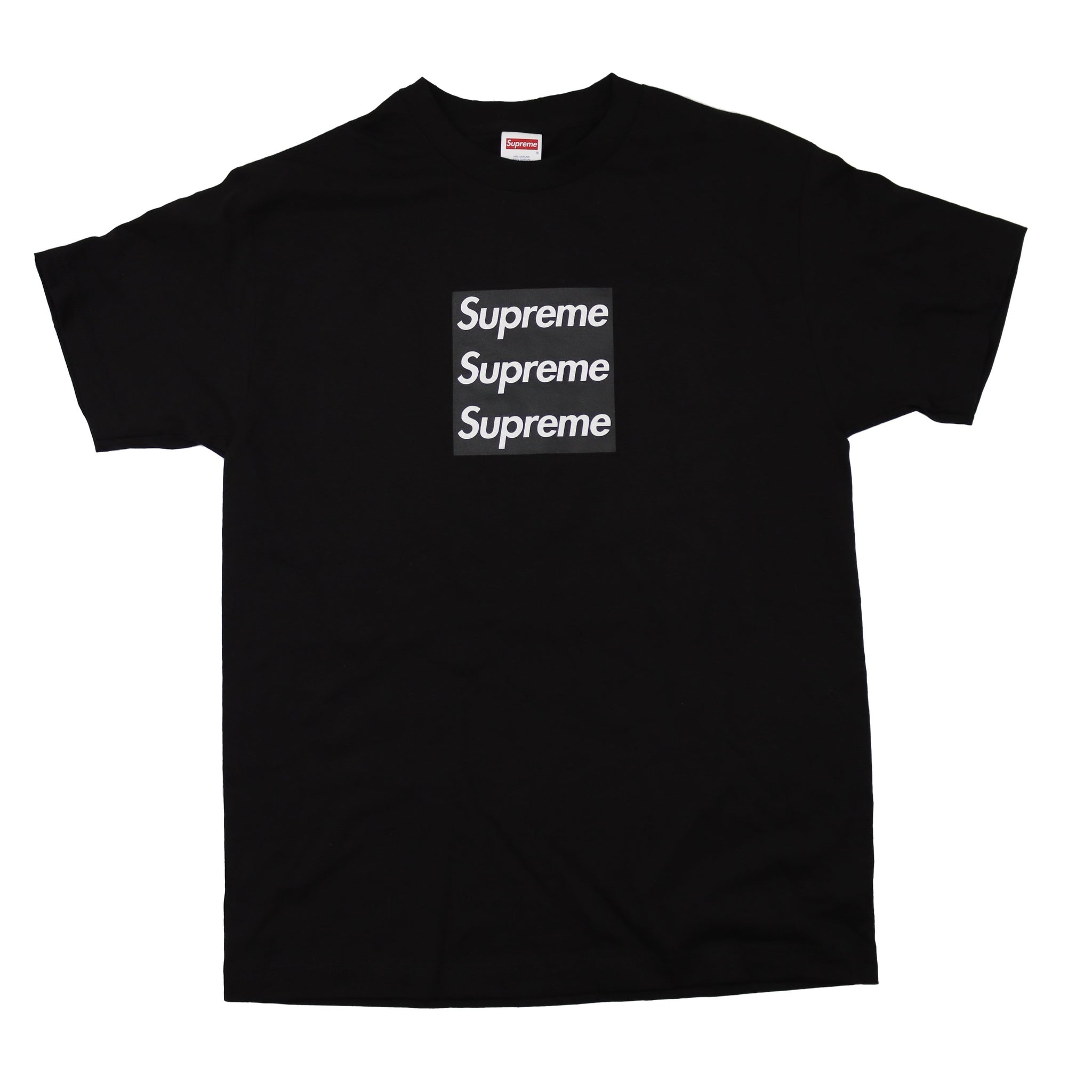 Supreme, Box Logo Tee (Black/Black)