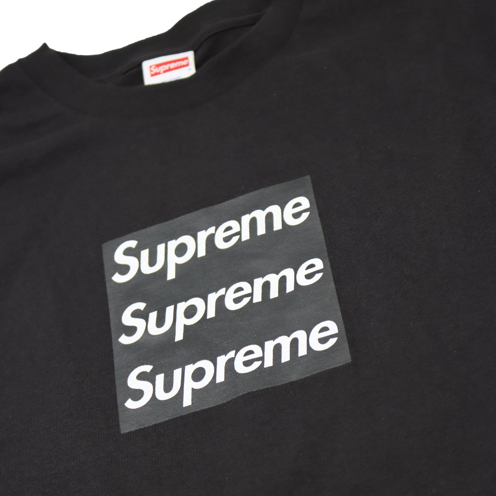 Supreme x Asspizza Triple Box logo Tee – EdenClothingCo