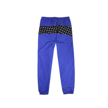 Load image into Gallery viewer, FTP all over panel track pants (Blue/black) - EdenClothingCo
