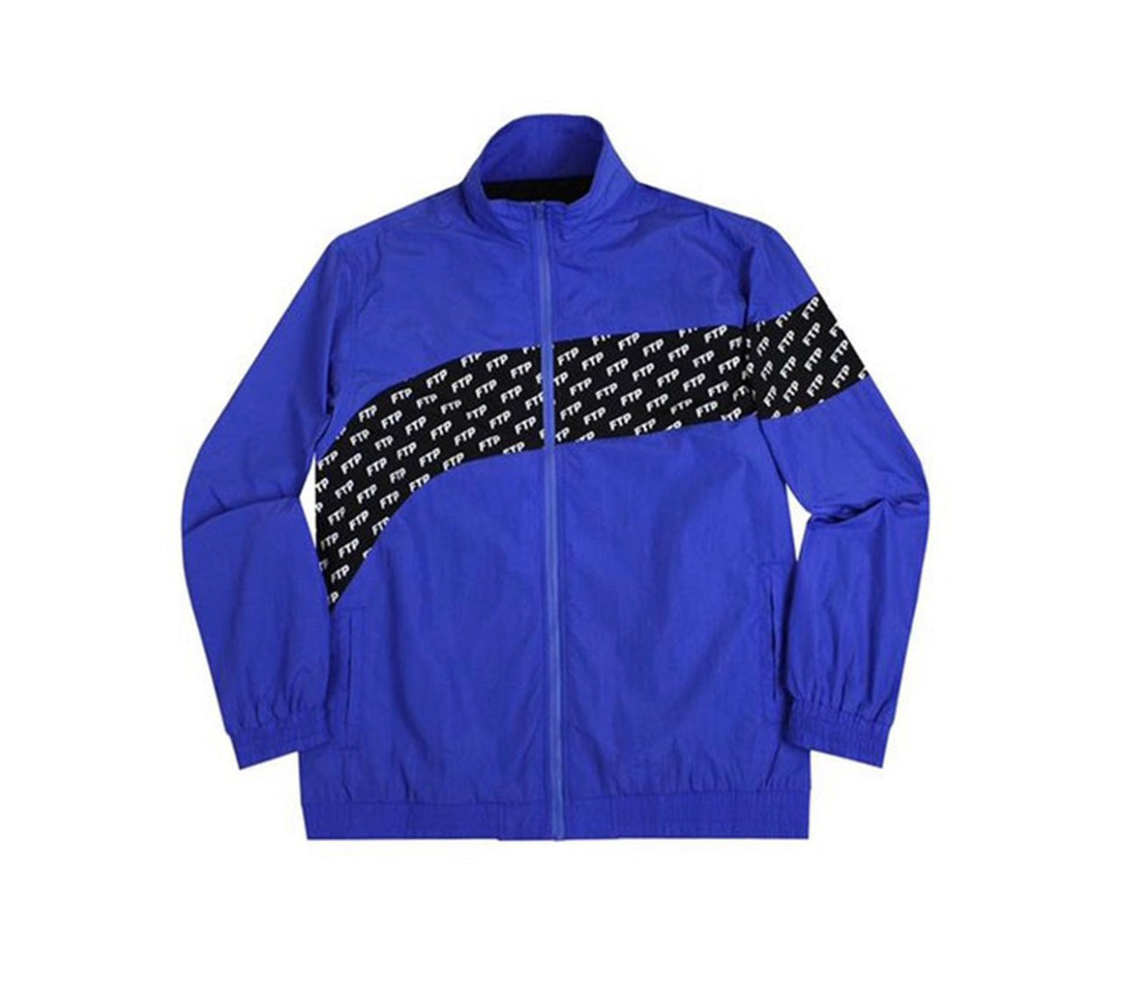 FTP all over jacket (black/blue)